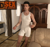 She is sexy 3d girl