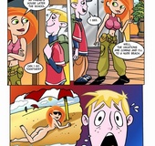 Cartoon redhead Kim Possible having dirty&hellip;