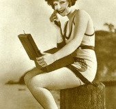 Naughty vintage ladies posing nude outside in the&hellip;
