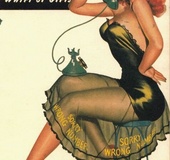 Several erotic vintage magazine cover babes&hellip;