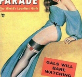 Several erotic vintage magazine cover babes&hellip;