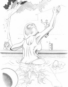 Very kinky and bizarre drawings