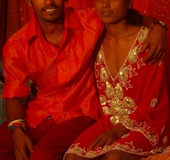Indian babe sucking cock