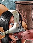 She gets dirty smelly pants on her face and forced&hellip;