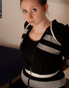 Jill tied tight and cleavegagged