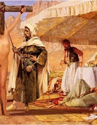 Slave girl crucified in the desert and spanked by&hellip;