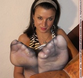 Feet xxx pics of adorable petite babe in black&hellip;
