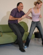 Pigatailed sweet teen in tight jeans gets butt&hellip;