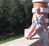 Lovely blonde teen in erotic dress doesn't mind&hellip;