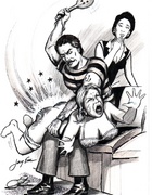 Naughty cartoon mistresses can't get enough of ass&hellip;