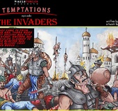 Invaders are fucking brunette woman