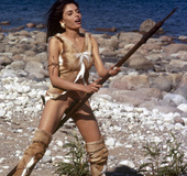 Sixties forest nymph playing with her tight hairy&hellip;