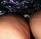 Our spy cam found out that this ebony was wearing&hellip;