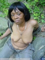 Black Granny Getting Naked Outdoors And Exp Xxx Dessert Picture