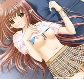 Hot anime babe giving her clothes down for her hot&hellip;