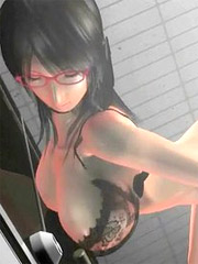 3d hentai sex in the library