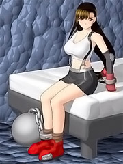 Anime in lingerie