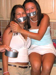 Sub bitches get tied down tight