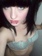Slutty fashionable scene girls