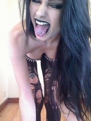 Alternative gf gets her tight pussy drilled wickedly