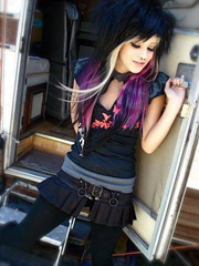 Picture gallery of a group of alternative hotties