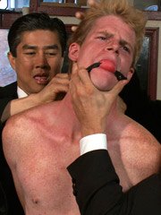 Asian boy bondage