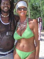 A interracial bondage action