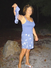 Sweet amanda playing with her stuffed animal