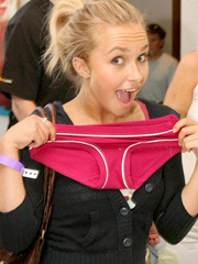 Dolly wears sexy black panties to tempt you into jacking off on her. will you suc-come to temptation?