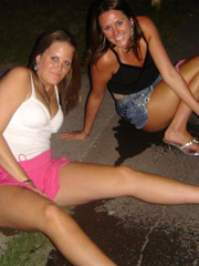 Two beautiful babes get banged hard and covered in piss