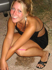 Thirsty sluts drink warm piss