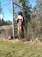 Follow this passionate brunette in a wild adventure of public flashing