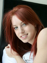 8 natural redhead fondling each other