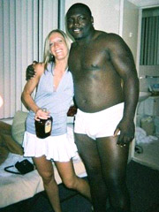 Mature slut getting banged doggystyle by her big-dicked black lover