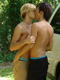 Badass twink gets all naked and shows some skin