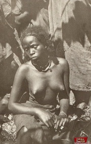 Classic African ladies showing their real vintage bodies