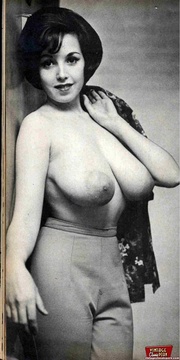 Several fifities ladies showing their big natural breasts