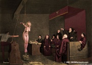Priest watches slave girls humiliation!
