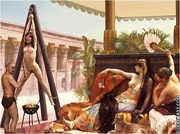 Master's wife also likes to watch salve being whipped!