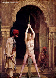 You will regret what you have done to your Master, slave!