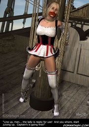 Poor tied slavegirls!
