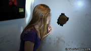 Poor guy doesn't know what to do! He loved this ungloryhole